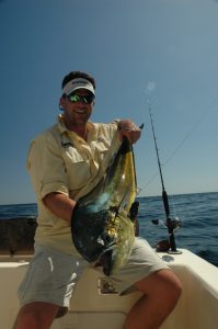 Rob Endlsey with dorado