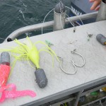 Halibut hooks and lures