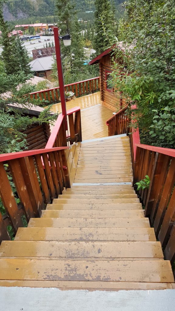 Denali National Park Crows Nest Stairs
