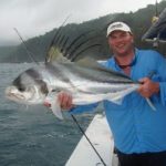 Rob Endsley with Rooster Fish